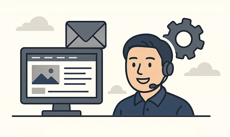 納品後も継続サポート