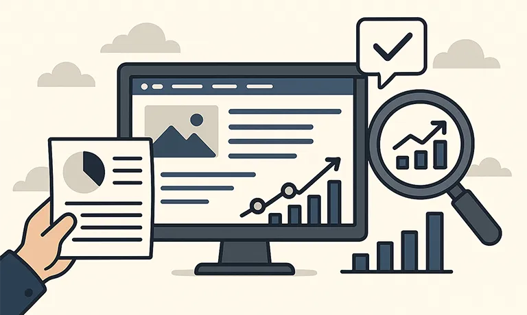 データをもとにした改善提案