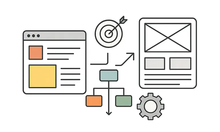 目的に合わせた最適なサイト設計